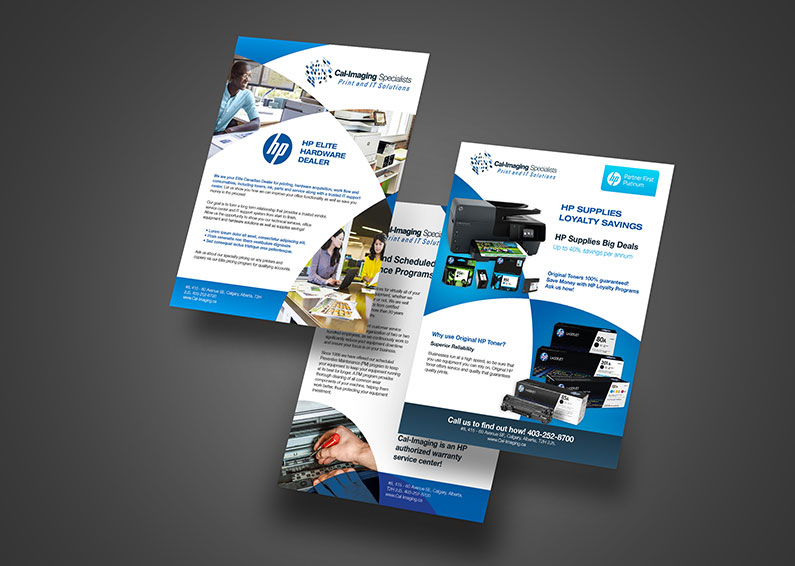 one-page promotional design