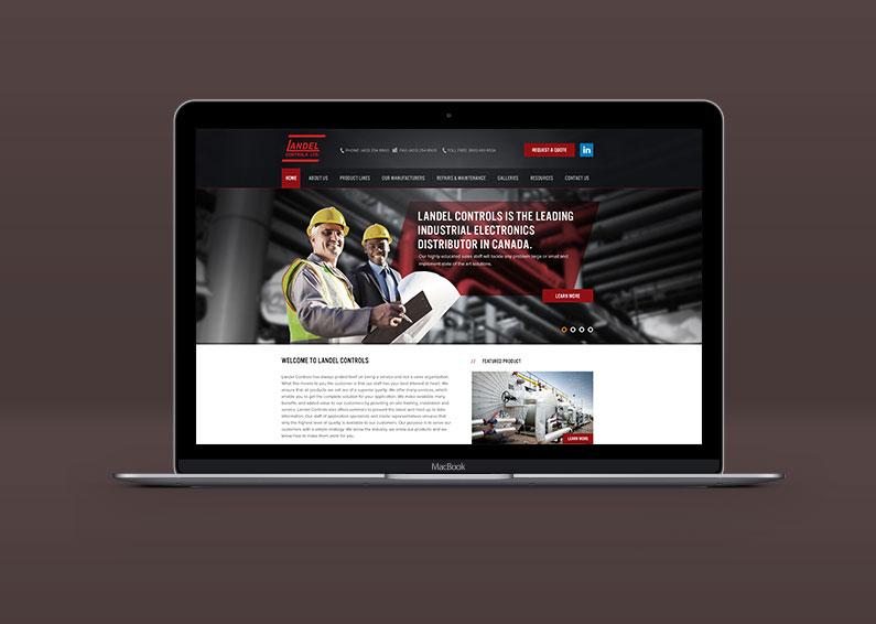 landel website dev