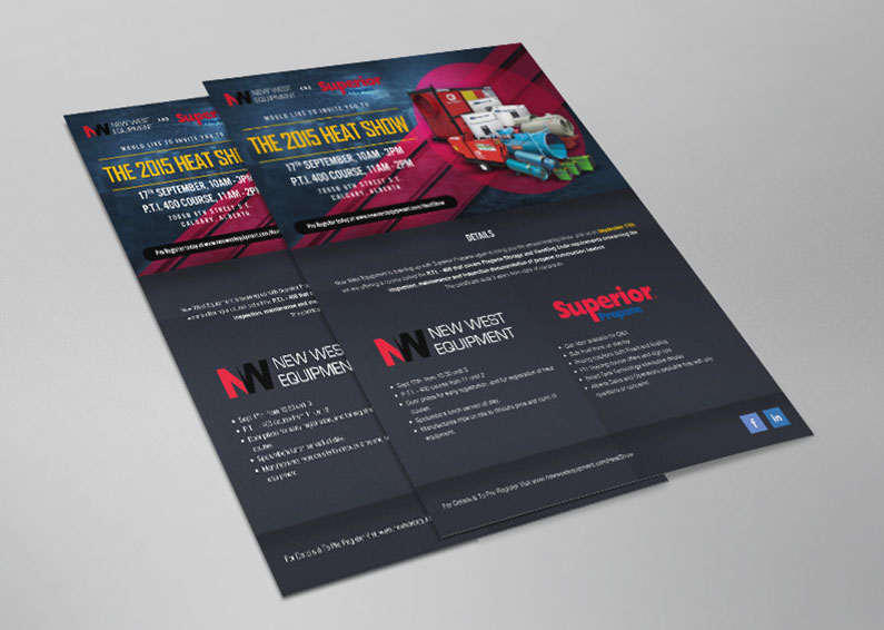 one-pager promotional design