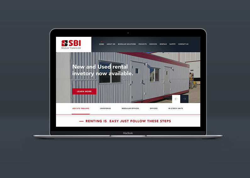 sbi website redesign