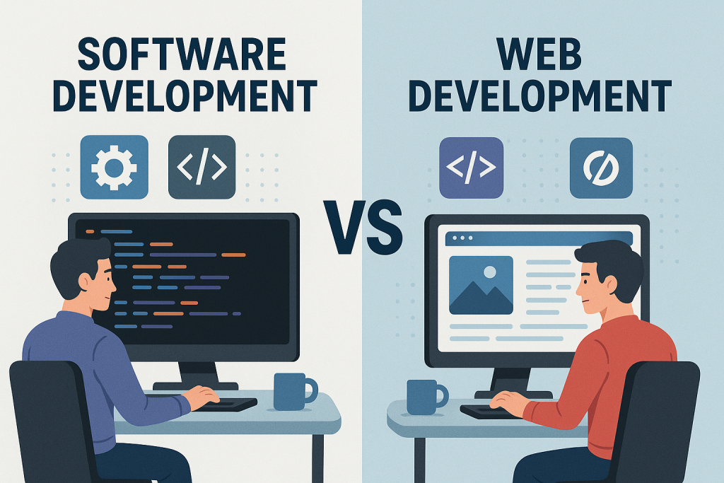 Software Development vs Web Development: Key Differences Explained ...